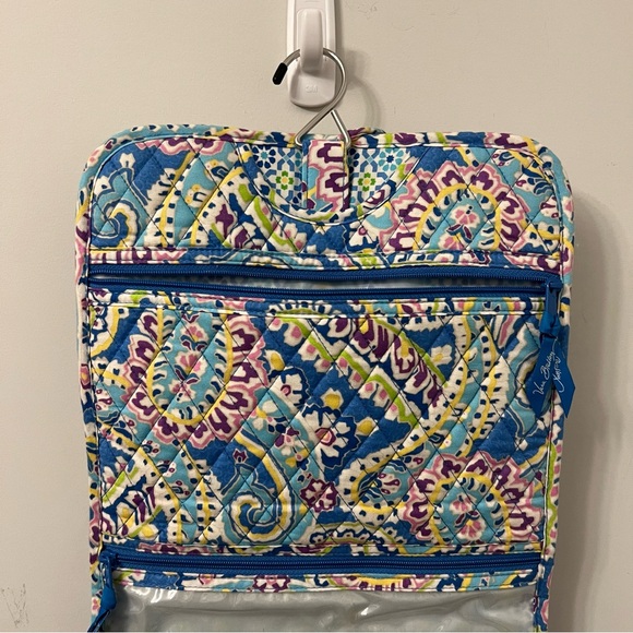 EUC Vera Bradley Hanging Organizer Cosmetic Case in Capri Blue - Picture 5 of 12